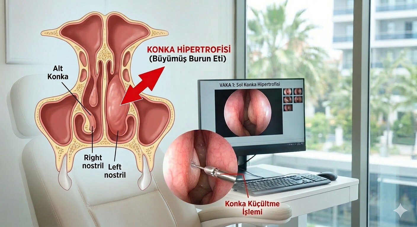 konka hipertrofisi