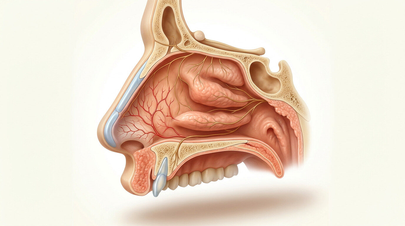 Burun kanaması - nazal septum Kiesselbach pleksusu anatomisi