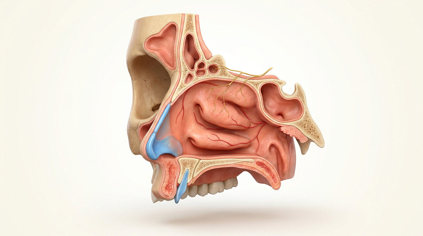 Burun ameliyatı - septum deviasyonu paranazal sinüs anatomisi cerrahi görsel