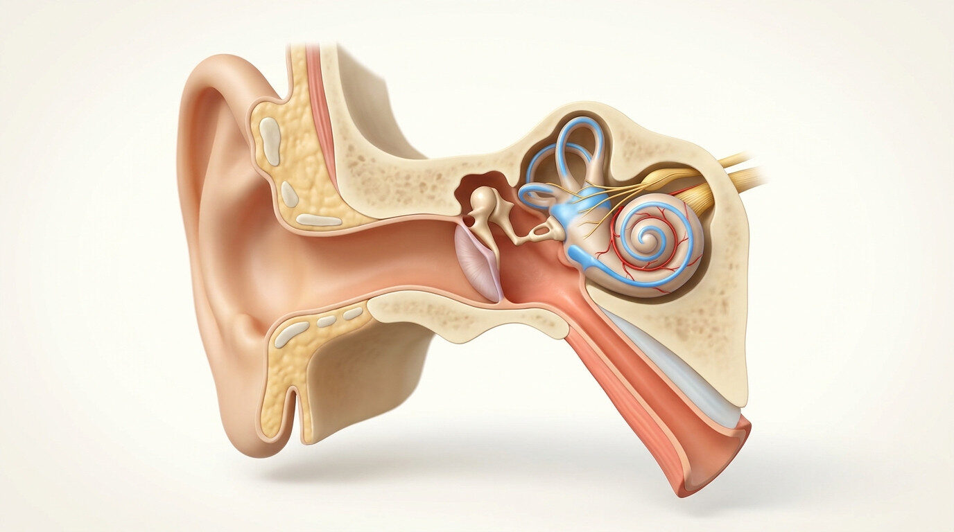 Çocuklarda işitme kaybı - çocuk kulak anatomisi