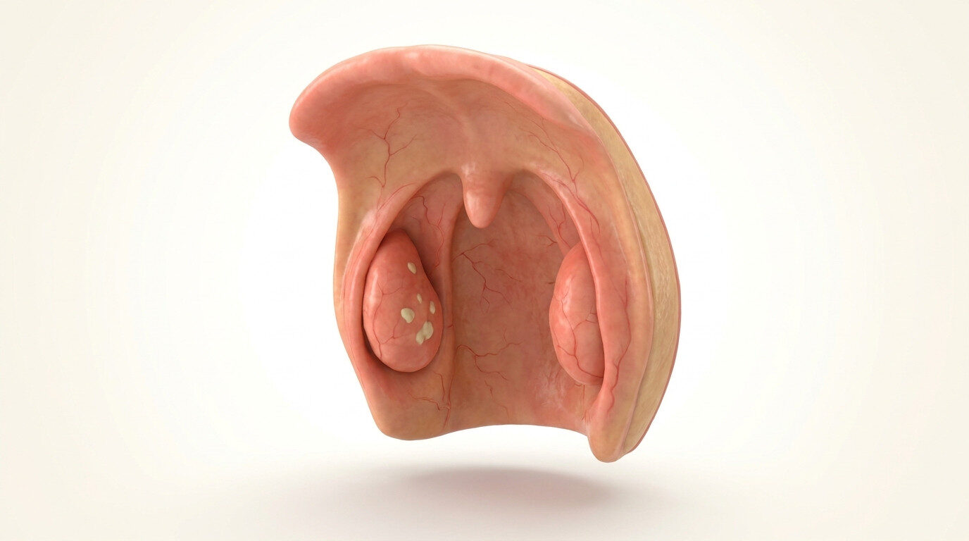 Bademcik taşı - bademcik anatomisi