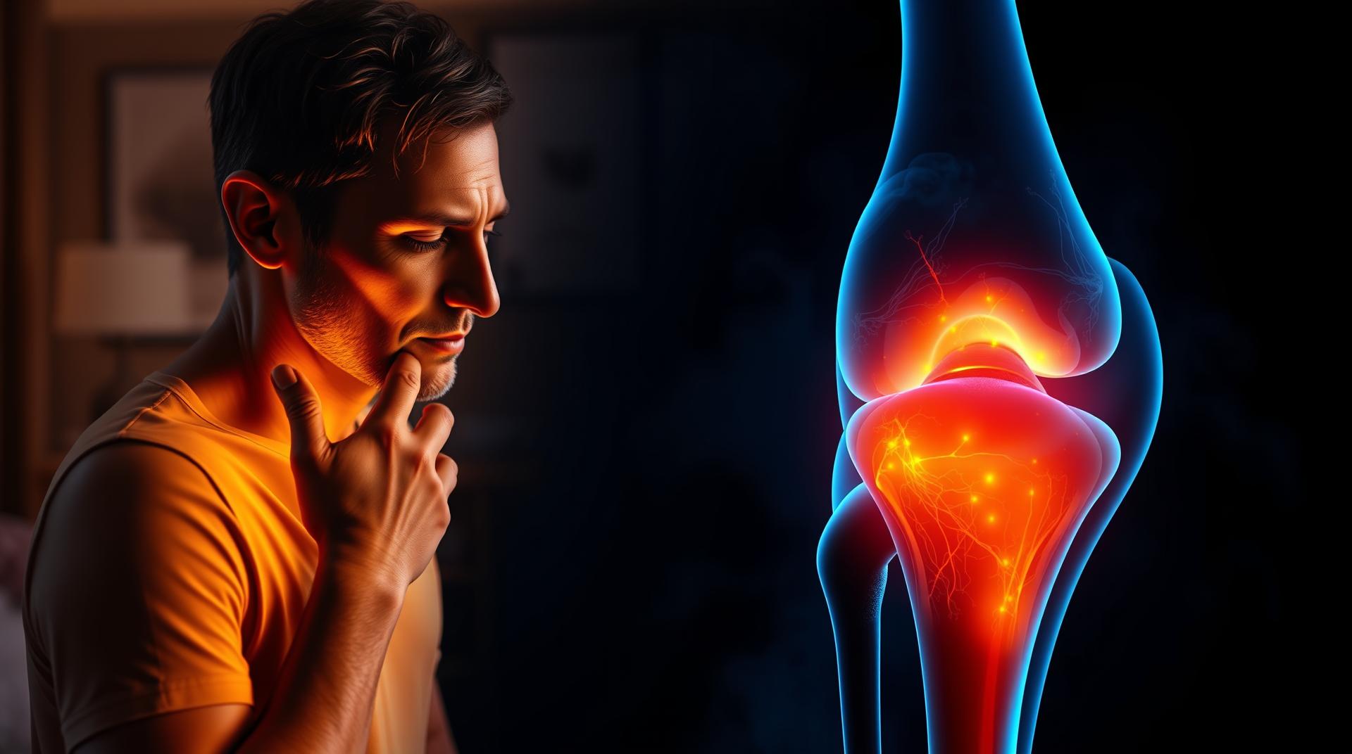 Kulak sag - hasta belirti gosterimi ve anatomik kesit illustrasyonu
