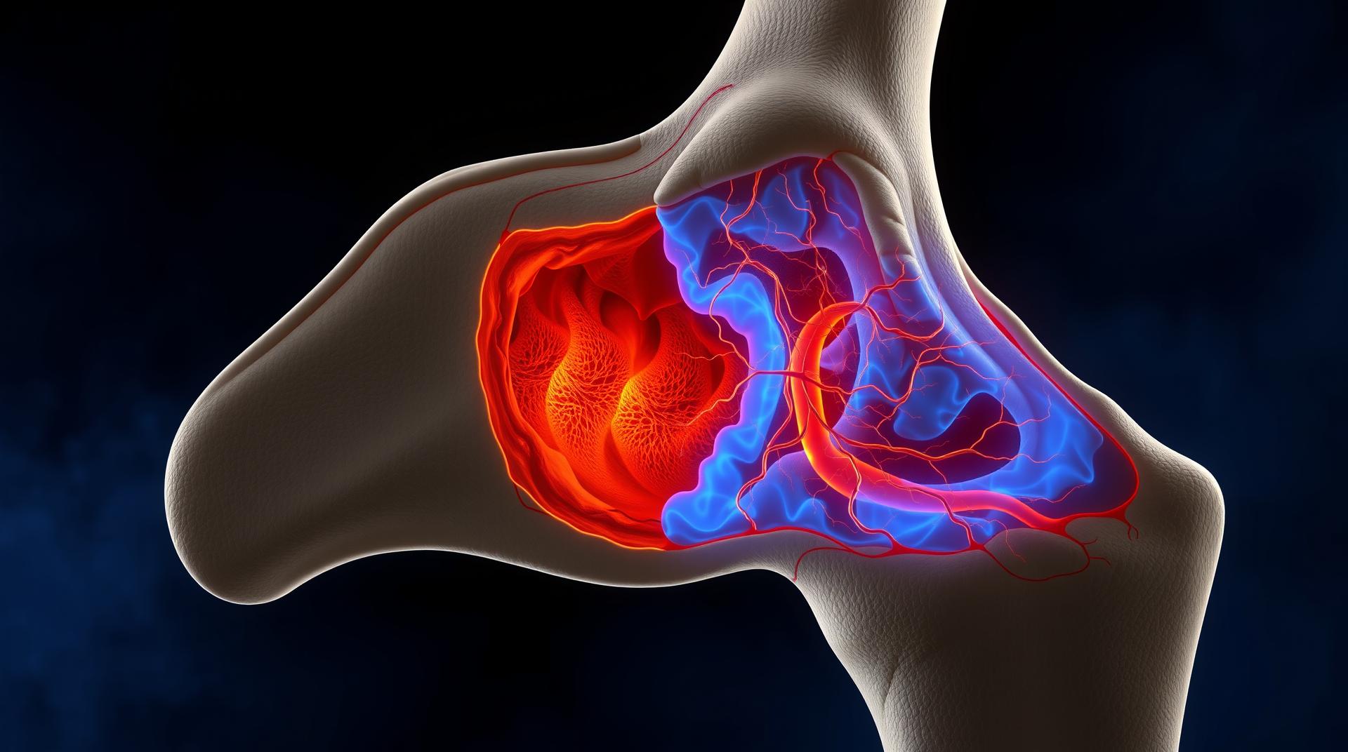 Ses kısıklığı - medikal atlas stilinde anatomik kesit illustrasyonu