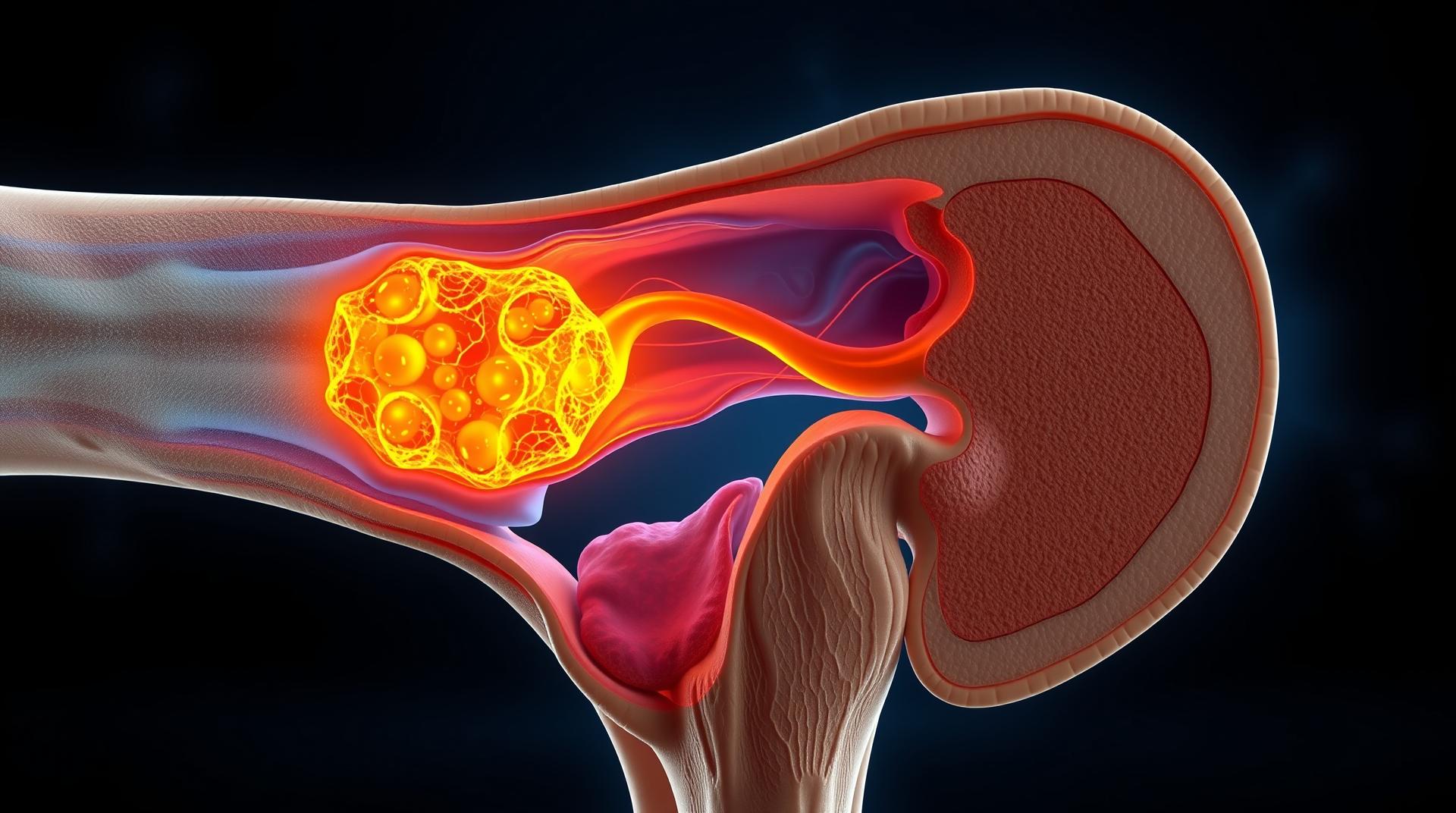 Teknik rinoplasti - medikal atlas stilinde anatomik kesit illustrasyonu