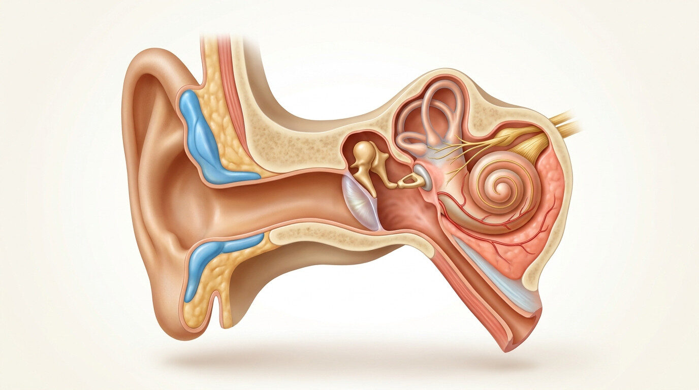 Kulak anatomik kesiti - kulak ağrısı nasıl geçer rehberi