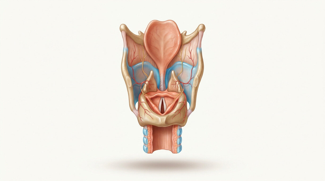 Ses kısıklığı ne kadar sürer - anatomik illüstrasyon