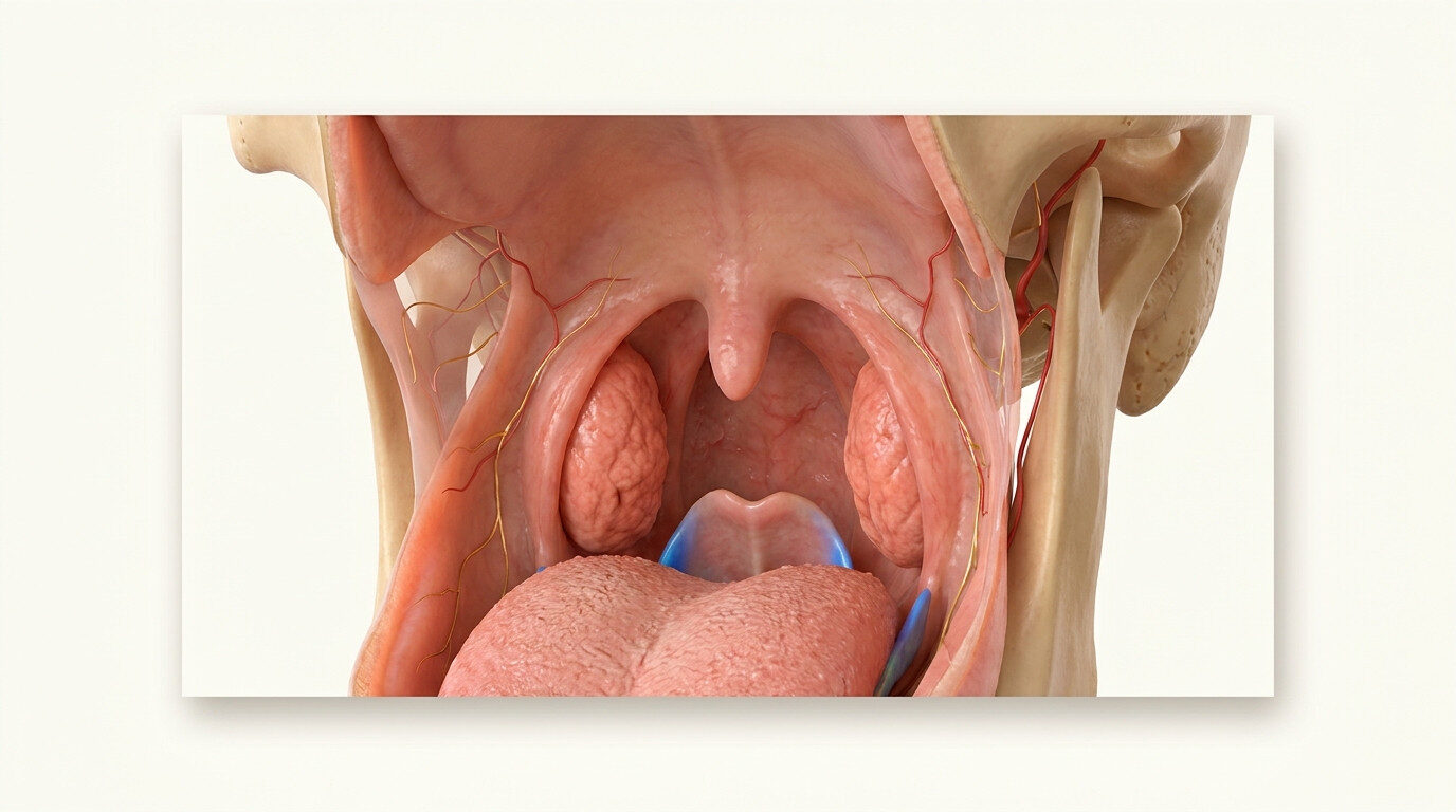 Bademcik ameliyatı kaç gün sonra işe dönülür - anatomik illüstrasyon