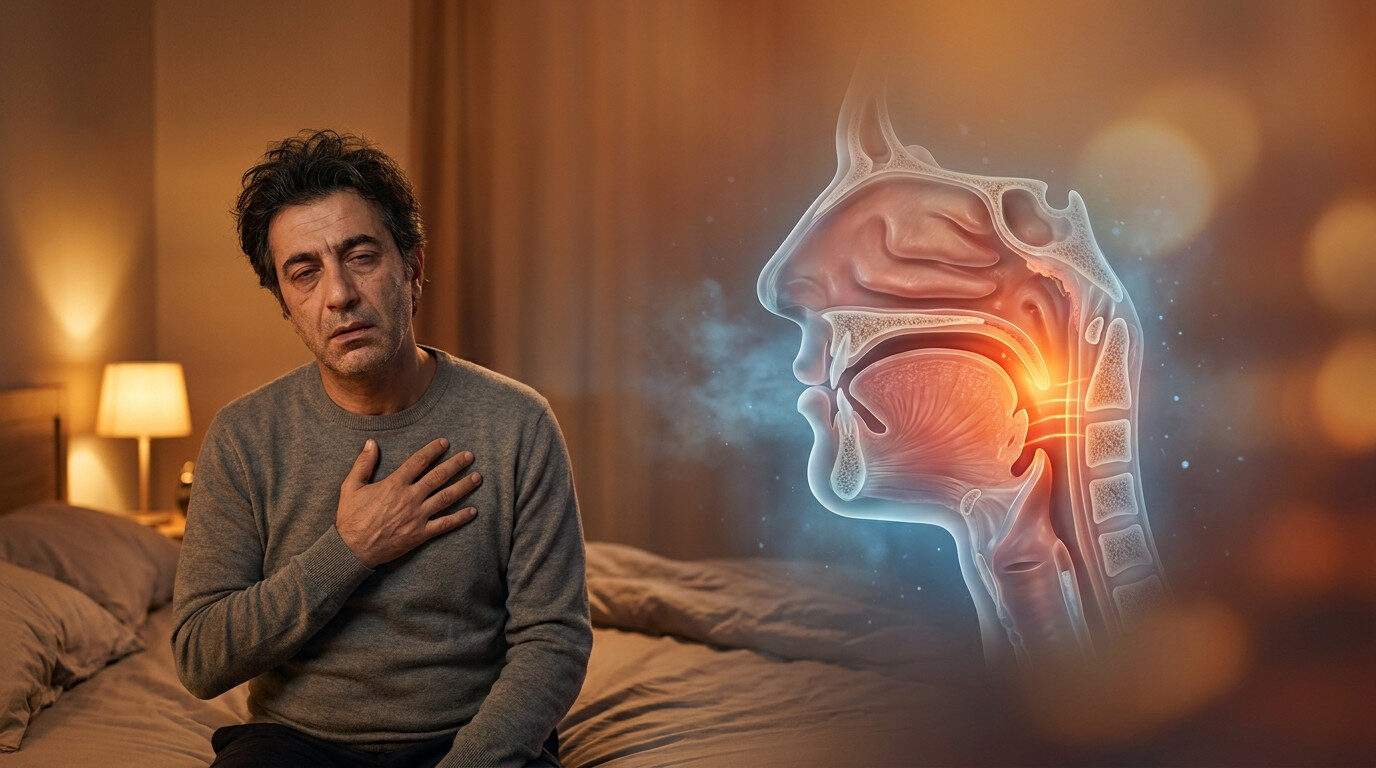 Horlama ve uyku apnesi üst hava yolu anatomisi görseli